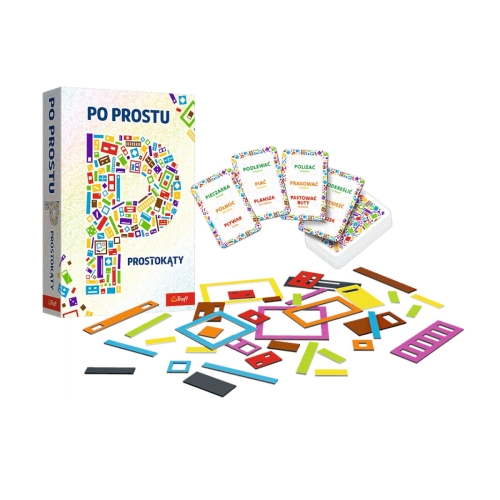 Gra towarzyska Po prostu P Prostokąty Trefl 02437