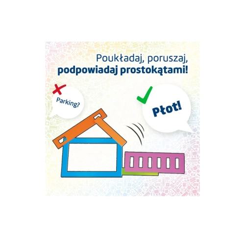 Gra towarzyska Po prostu P Prostokąty Trefl 02437