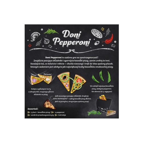 Gra na spostrzegawczość Doni Pepperoni Trefl 02442