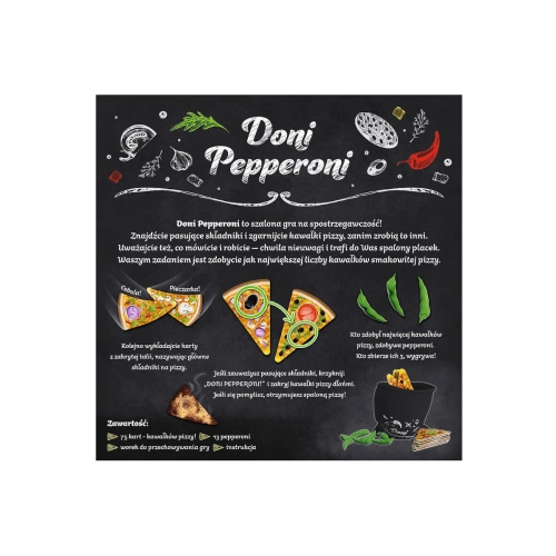 Gra na spostrzegawczość Doni Pepperoni Trefl 02442