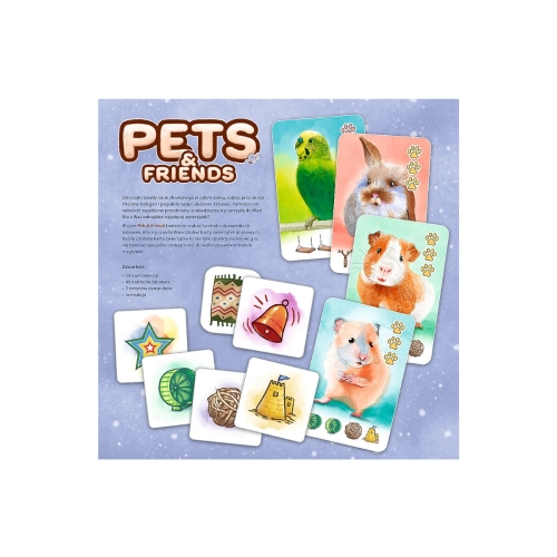 Gra karciana Pets & Friends Trefl 02443