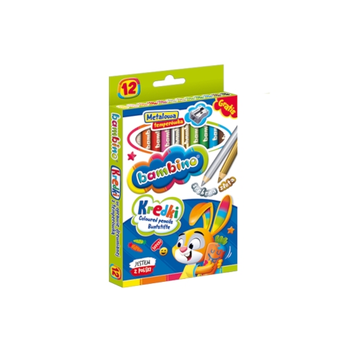 Kredki Ołówkowe 12 kolorów