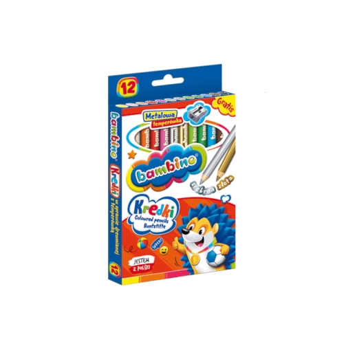 Kredki + Temperówka