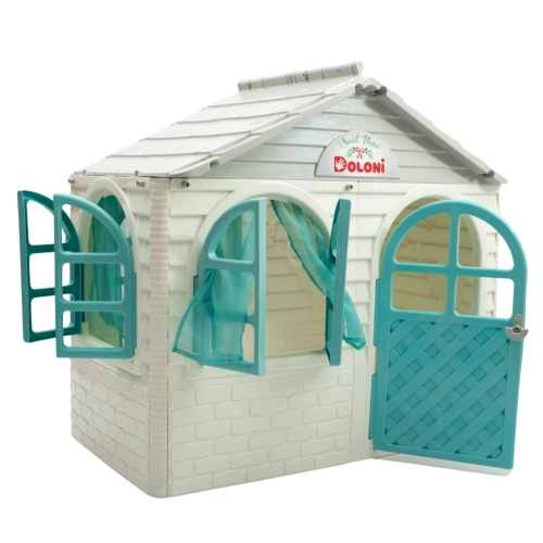 Domek Dla Dzieci Otwierane Okiennice 02550/15