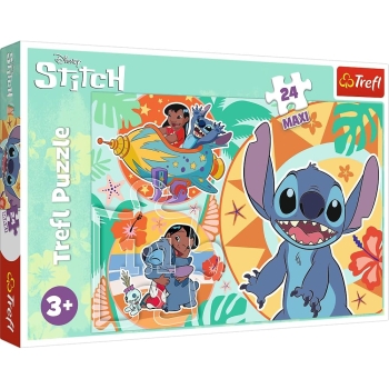 Trefl Puzzle Maxi 24el. Wesoły dzień Lilo & Stitch 14365