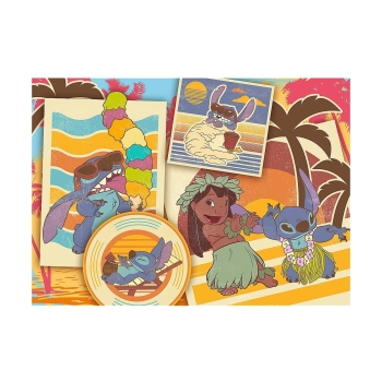 Puzzle 200el Muzyczny świat Lilo & Stitch Trefl 13304