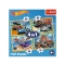 Puzzle 4w1 Hot Wheels Trefl 34627