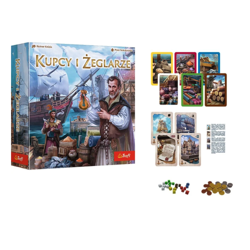 Gra rodzinna Kupcy i Żeglarze Trefl 02599