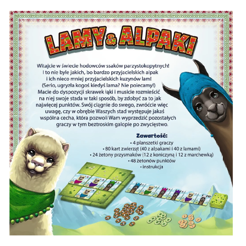 Gra rodzinna Lamy i Alpaki Trefl 02600