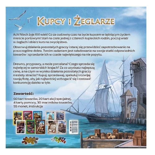 Gra rodzinna Kupcy i Żeglarze Trefl 02599