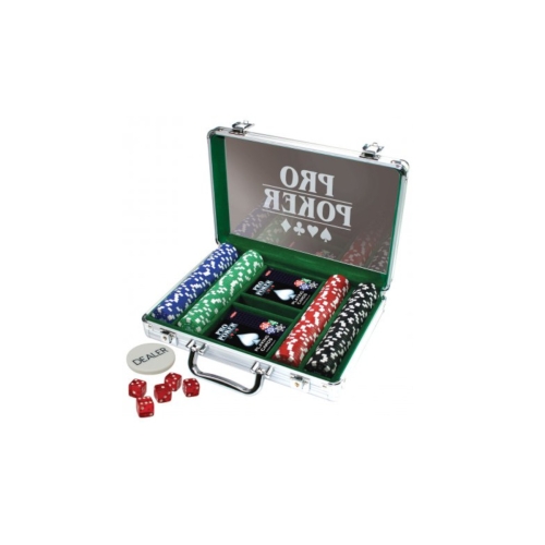 Gra Poker Pro 200 żetonów Tactic 03090