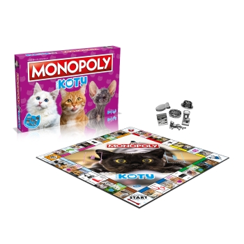 Gra planszowa Monopoly edycja Koty Hasbro 03528