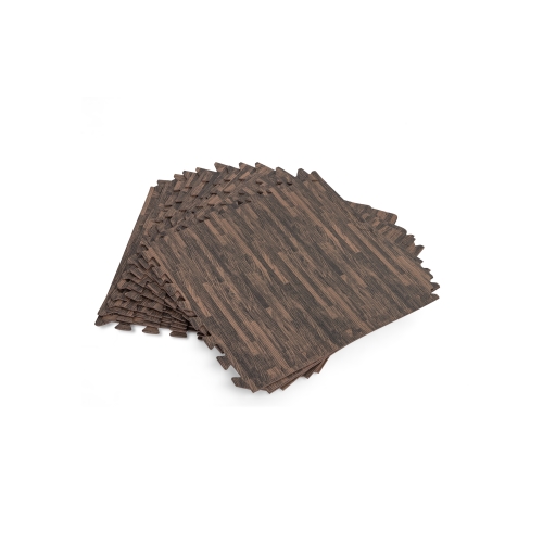 Piankowa Mata pod basen ogrodowy Imitacja drewna 12 szt. 50x50cm BESTWAY