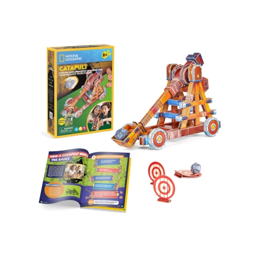 Puzzle 3D National Geographic Katapulta Cubic Fun DS1086H