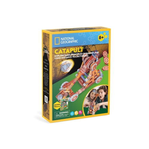 Puzzle 3D National Geographic Katapulta Cubic Fun DS1086H