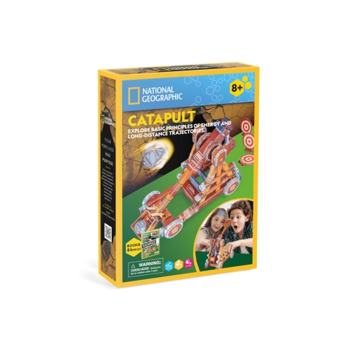 Puzzle 3D National Geographic Katapulta Cubic Fun DS1086H