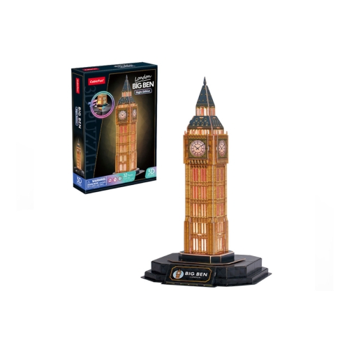 Puzzle 3D LED Big Ben Cubic Fun L537H