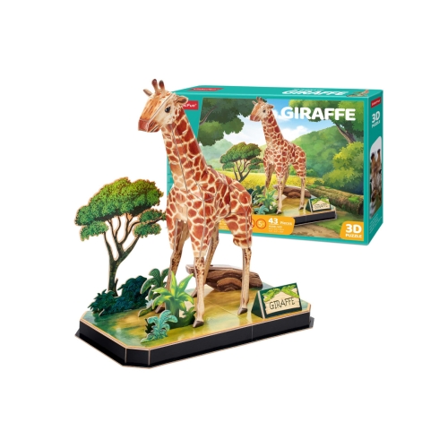 Puzzle 3D Zwierzęta Żyrafa Cubic Fun P858H