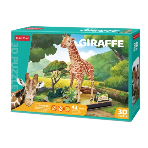 Puzzle 3D Zwierzęta Żyrafa Cubic Fun P858H