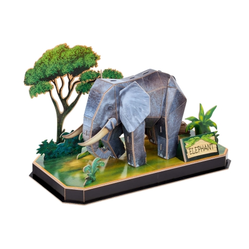 Puzzle 3D Zwierzęta Słoń Cubic Fun P858H