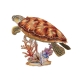 Puzzle 3D Zwierzęta Żółw Morski Cubic Fun DS1080H