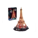 Puzzle 3D LED Wieża Eiffla Cubic Fun L534H