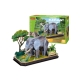 Puzzle 3D Zwierzęta Słoń Cubic Fun P858H