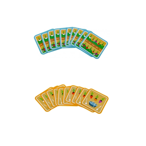 Drewniana gra pamięciowa 2w1