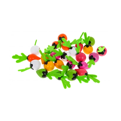 Drewniana gra pamięciowa 2w1