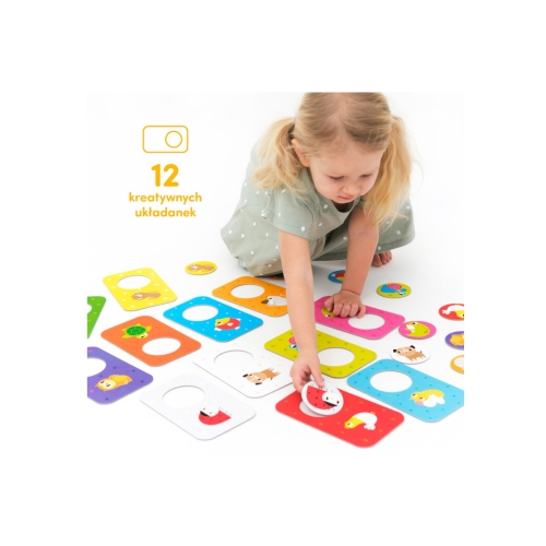 CzuCzu Puzzle z dziurką Przyjaciele 15msc+ 0791