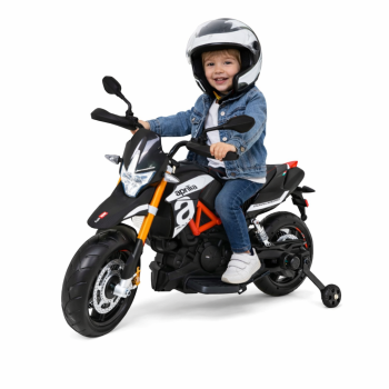 Motor Aprilia A007 dla dzieci dziecko na motorze