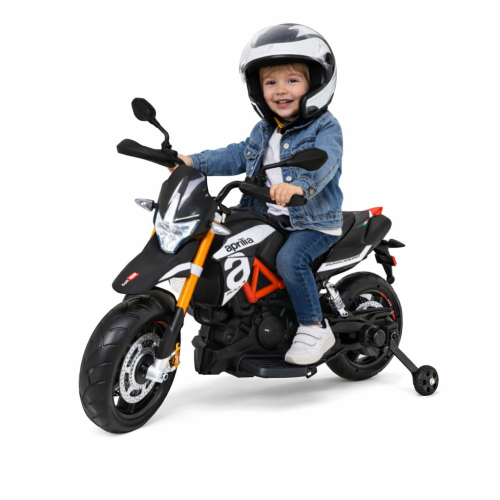 Motor Aprilia A007 dla dzieci dziecko na motorze