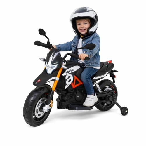 Motor Aprilia A007 dla dzieci dziecko na motorze