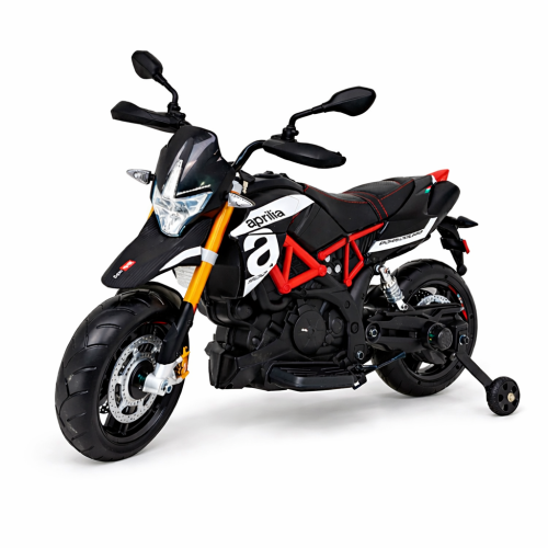 Motor Aprilia A007 na akumulator dla dzieci – kolor czarny