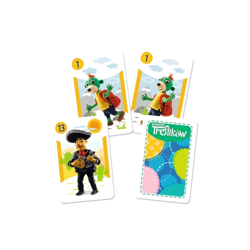 Karty Piotruś - Rodzina Treflików Trefl 08482