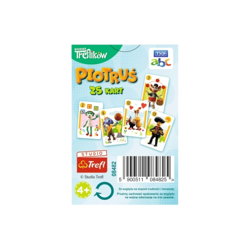 Karty Piotruś - Rodzina Treflików Trefl 08482