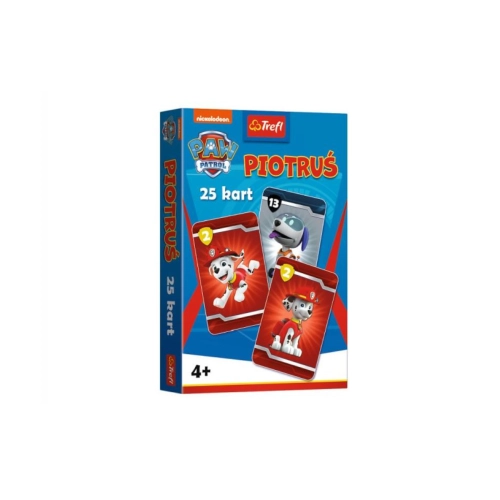 Karty Piotruś - Psi Patrol Paw Patrol Trefl 08513