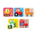 CzuCzu Puzzle Układam pojazdy 2+ 0890