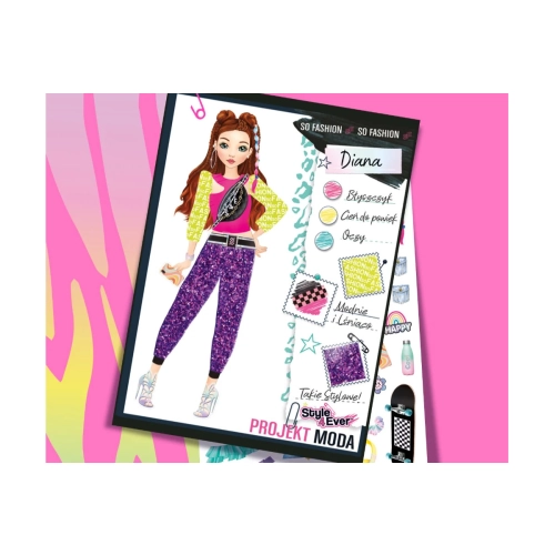 Projekt Moda – Zestaw do projektowania Stylizacje na co dzień