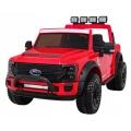 Ford Super Duty Czerwony Auto Na akumulator SX2088