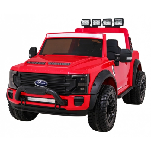 Ford Super Duty Czerwony Auto Na akumulator SX2088