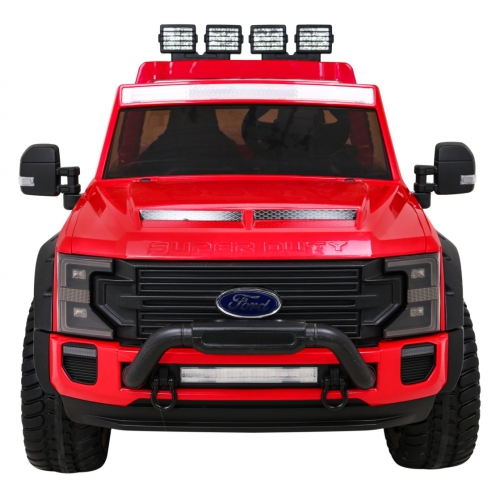 Ford Super Duty Czerwony Auto Na akumulator SX2088