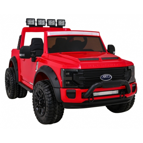 Ford Super Duty Czerwony  Auto Na akumulator SX2088