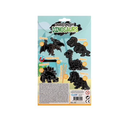 Zdrapywanka Dinozaury 220012