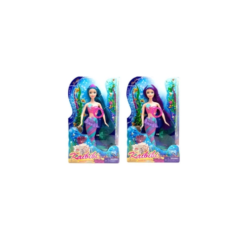 Lalka Syrenka 29cm świecący ogon 101242