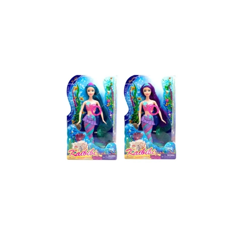 Lalka Syrenka 29cm świecący ogon 101242