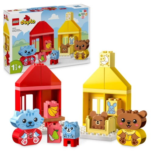 Kloxki LEGO DUPLO 10414 Codzienne czynności - jedzenie i pora snu