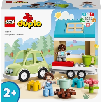 Klocki LEGO DUPLO Dom rodzinny na kółkach 10986