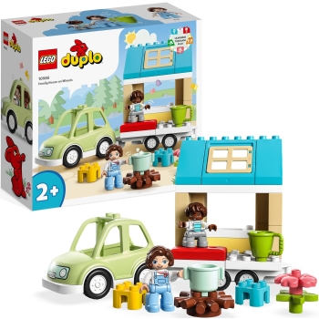 Klocki LEGO DUPLO Dom rodzinny na kółkach 10986