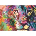 Puzzle 1000 el. Kolorowy Lew 10707